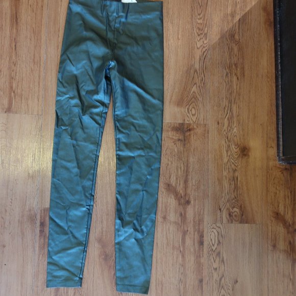 WOMENS JUST MILA BLACK LEGGINGS SZ XS * - Picture 2 of 7